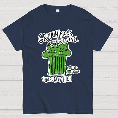 Grouchiness Level Geek T-Shirt