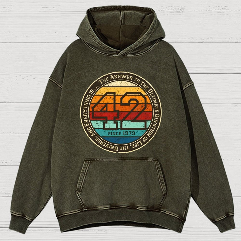 Forty-Two Vintage Vintage Distressed Hoodie