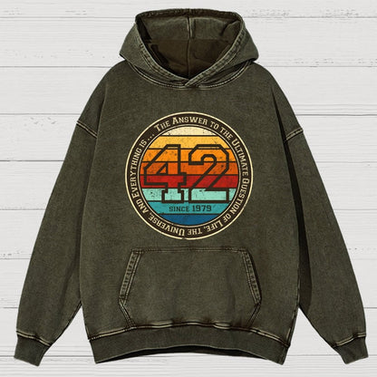 Forty-Two Vintage Vintage Distressed Hoodie