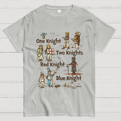 Red Knight, Blue Knight Unisex Geek T-Shirt