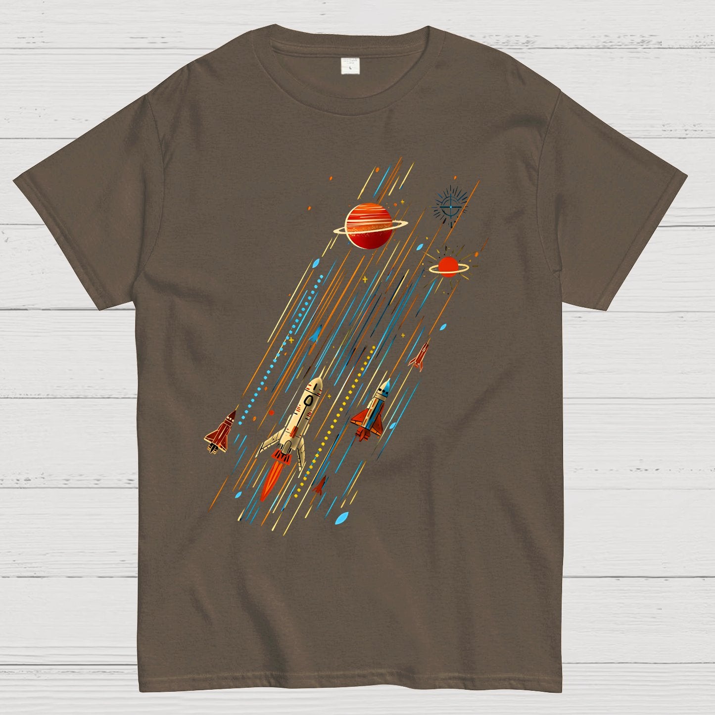 Space travel is cool Geek T-Shirt