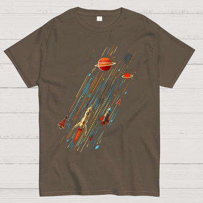 Space travel is cool Geek T-Shirt