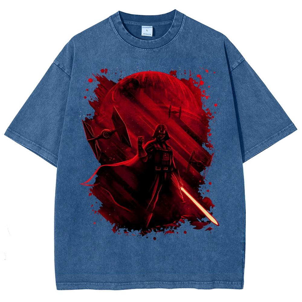 Dark Power Vintage Distressed T-shirt
