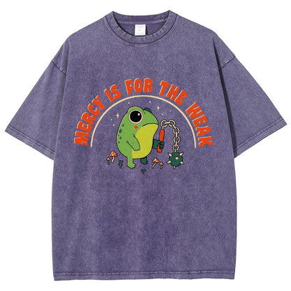 Mercy Is For The Weak Vintage Distressed T-shirt