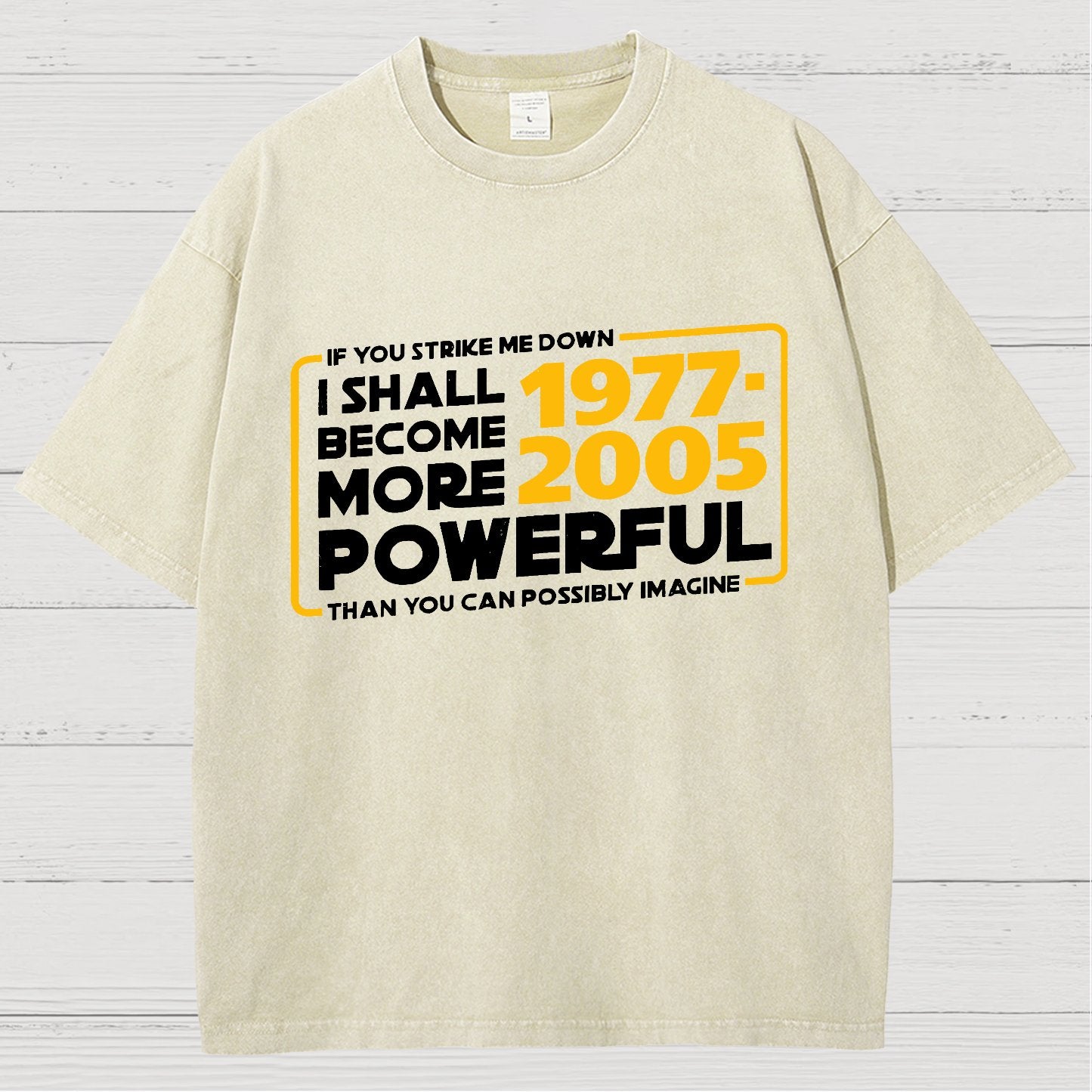 I Shall Become More Powerful Vintage Distressed T-shirt