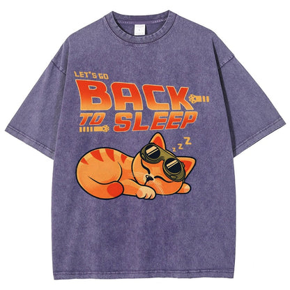 Back To Sleep Vintage Distressed T-shirt