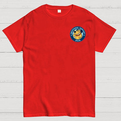 Dog Support Or Not? Front And Back Printing Geek T-Shirt