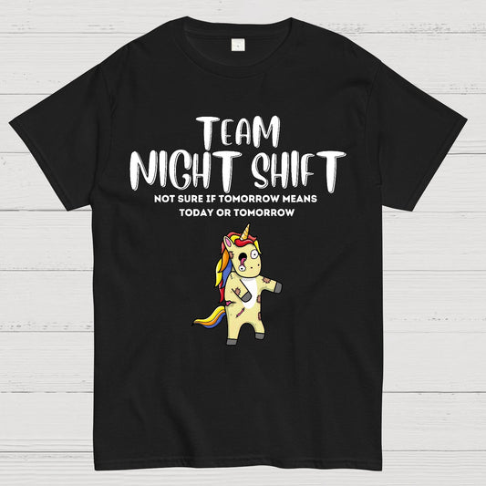 Night Shift Team - Zombie Unicorn! Geek T-Shirt