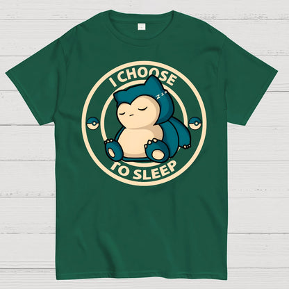 I Choose To Sleep Geek T-Shirt