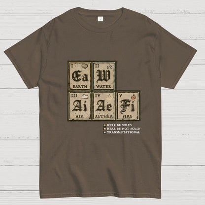 Periodic Table Vintage Nerdy T-Shirt