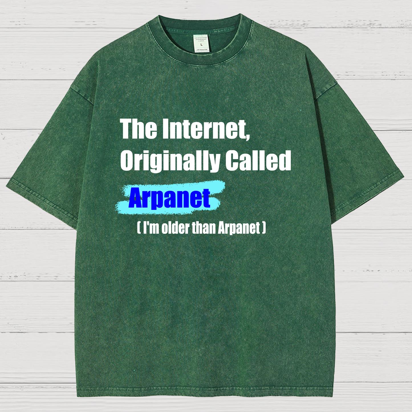 The Internet, Originally Called Arpanet Vintage Distressed T-shirt