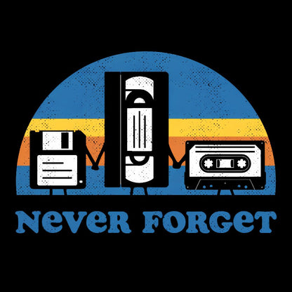 Never Forget Geek Cotton Hoodie