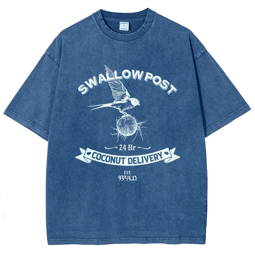 Swallow Post Vintage Distressed T-shirt