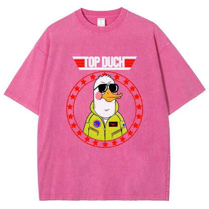 Top Duck Vintage Distressed T-shirt