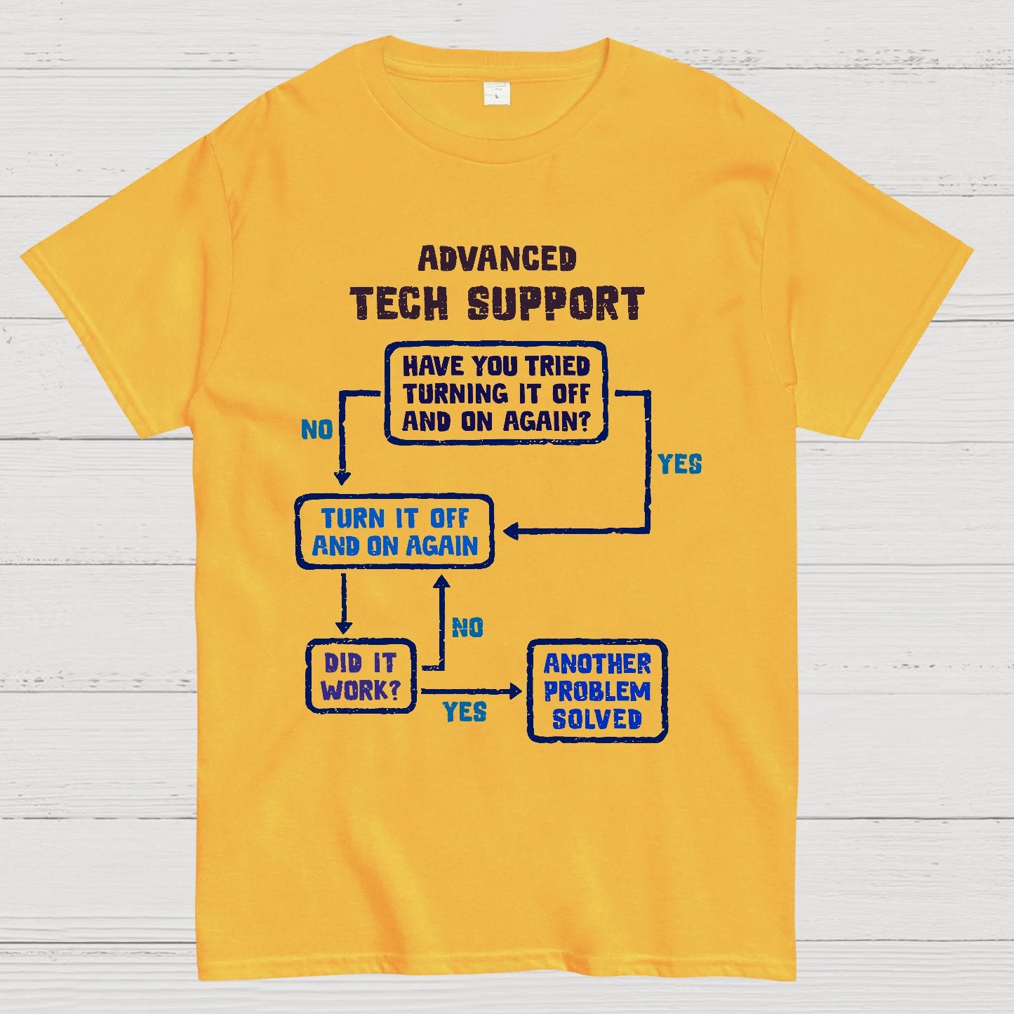 Turn It Off And On Again Geek T-Shirt