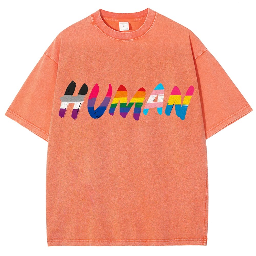 Human Vintage Distressed T-shirt