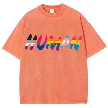 Human Vintage Distressed T-shirt
