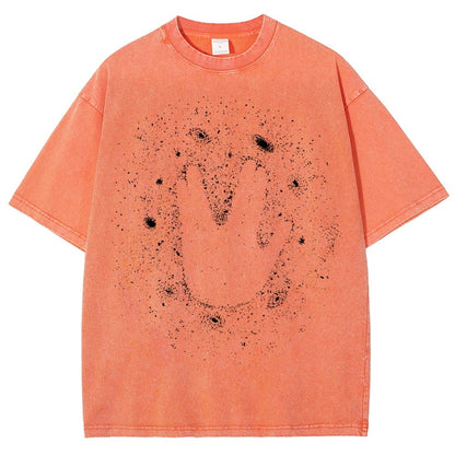 Salute Vintage Distressed T-shirt