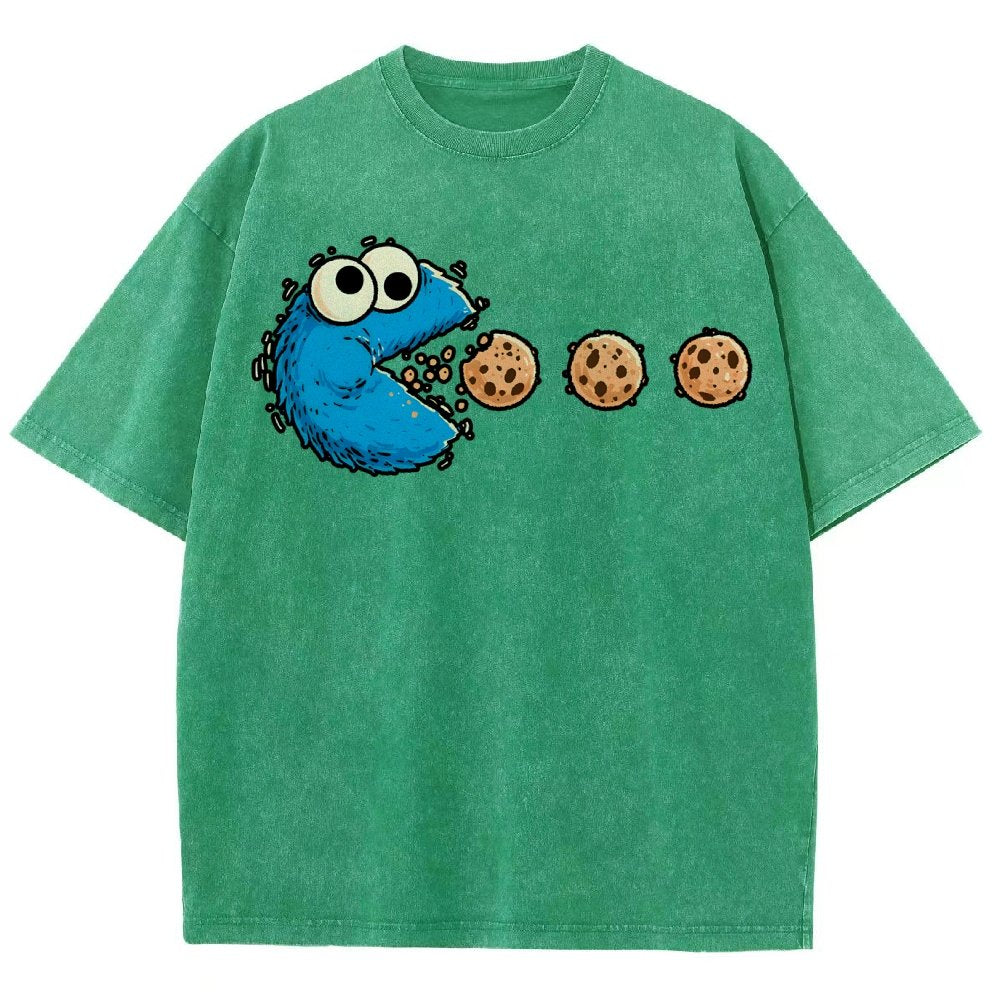 NomNom-Cookie Adventure Vintage Distressed T-shirt