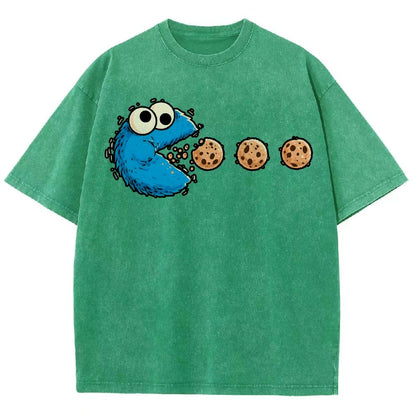 NomNom-Cookie Adventure Vintage Distressed T-shirt
