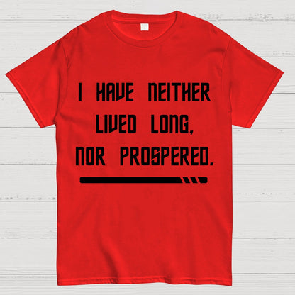 Red Shirt Prosperity Geek T-Shirt