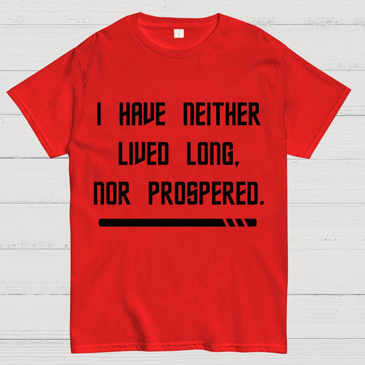 Red Shirt Prosperity Geek T-Shirt