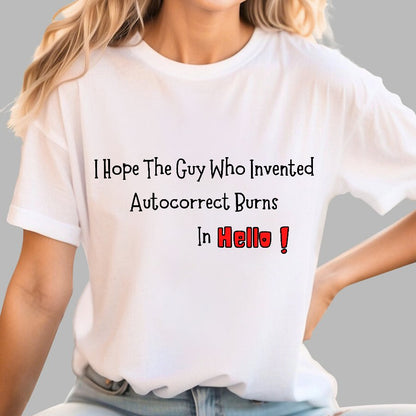 Autocorrect Fail Geek T-Shirt