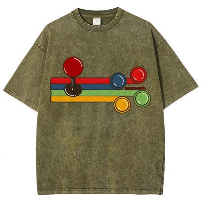 Retro Coin Vintage Distressed T-shirt