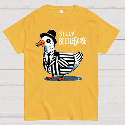 Silly Beetle Goose Funny Geek T-Shirt