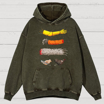 Casualties of Wars Vintage Distressed Hoodie