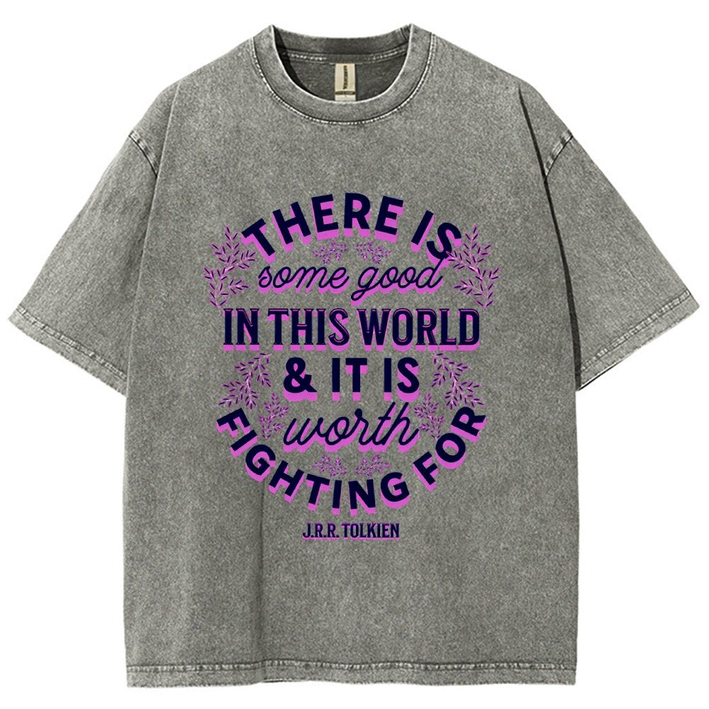 There is Some Good in This World Vintage Distressed T-shirt