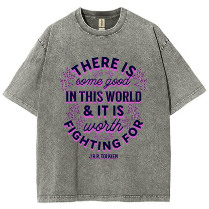 There is Some Good in This World Vintage Distressed T-shirt