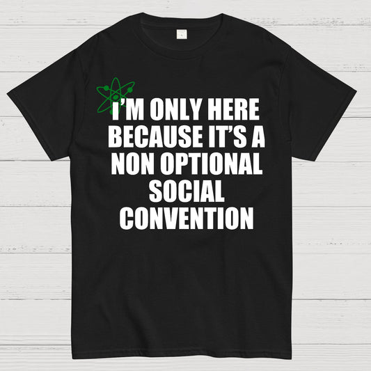 Non Optional Social Convention Geek T-Shirt