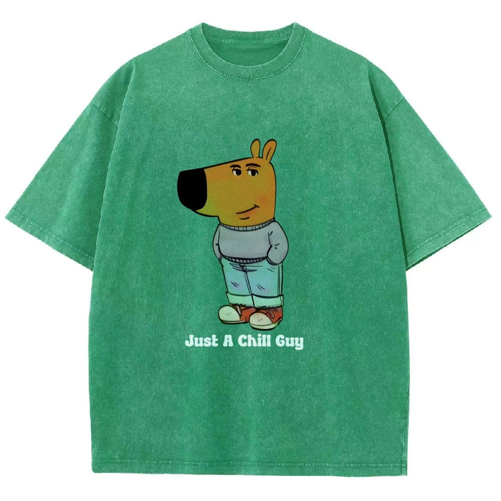I'm Just A Chill Guy Vintage Distressed T-shirt