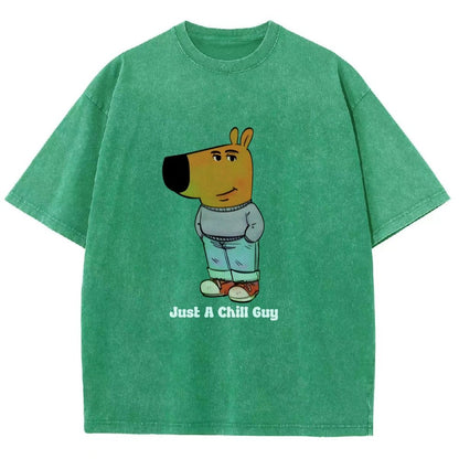 I'm Just A Chill Guy Vintage Distressed T-shirt