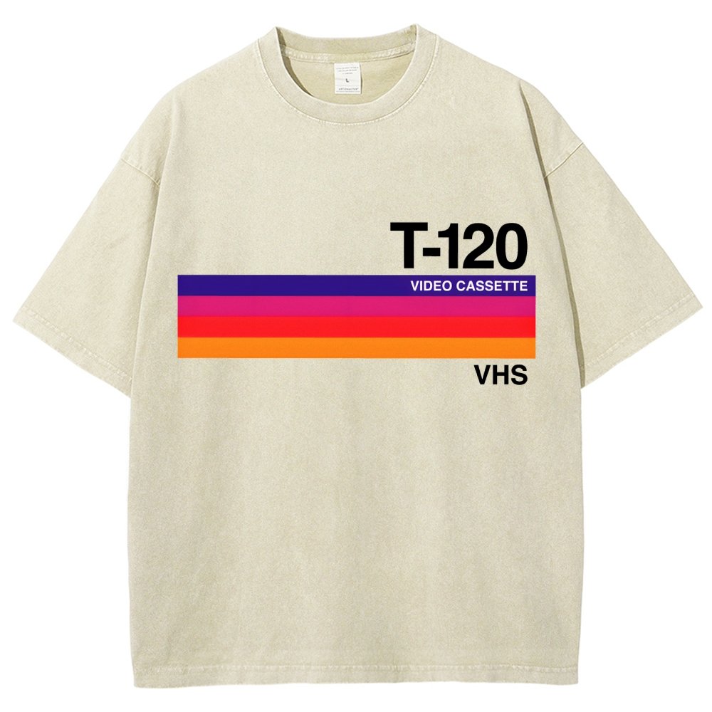 Dusk Video Cassette VHS Vintage Distressed T-shirt
