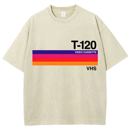 Dusk Video Cassette VHS Vintage Distressed T-shirt
