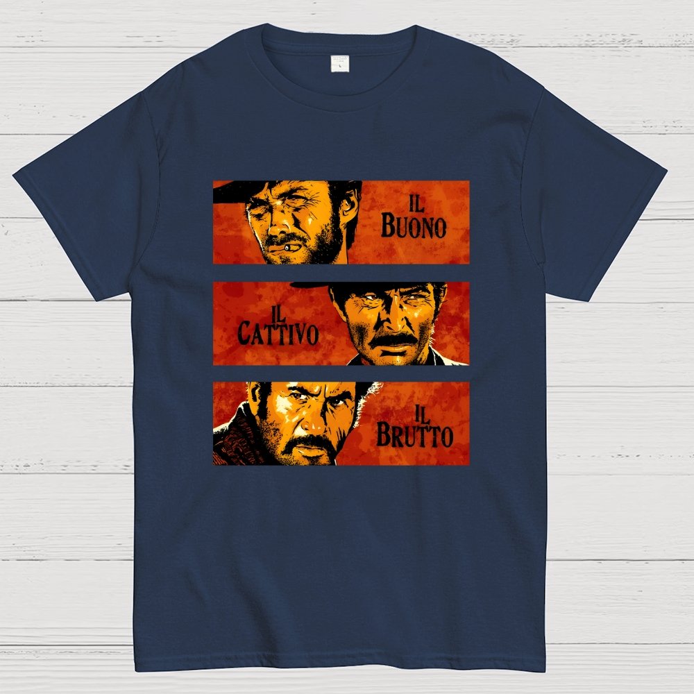 IL Buono IL Brutto IL Cattivo Geek T-Shirt