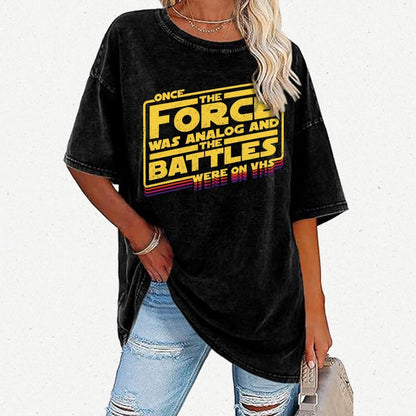 POWER Vintage Distressed T-shirt