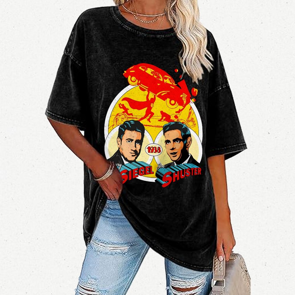 Super History Vintage Distressed T-shirt