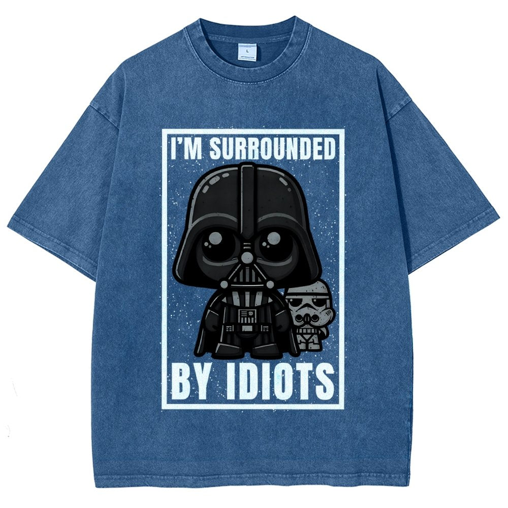 I'm surrounded by idiots Vintage Distressed T-shirt