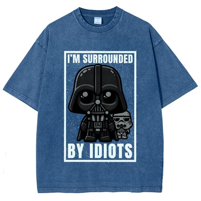 I'm surrounded by idiots Vintage Distressed T-shirt