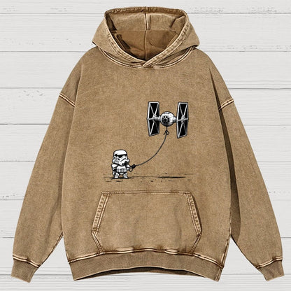 Flying The Realm Group's Kite Vintage Distressed Hoodie