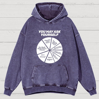 Techno Apocalypse Vintage Distressed Hoodie