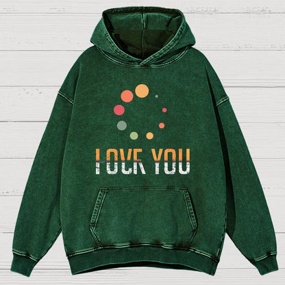 Complex Emotions Loading Vintage Distressed Hoodie