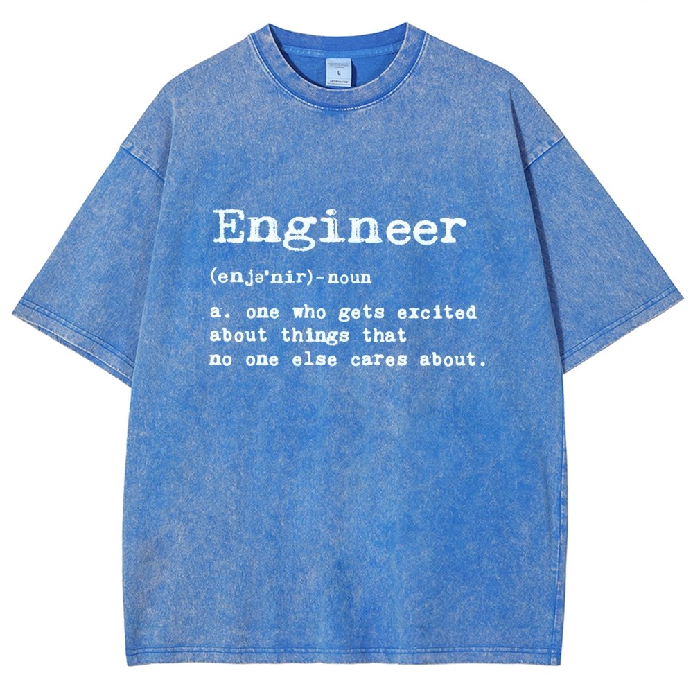 Engineer Definition  Vintage Distressed T-shirt