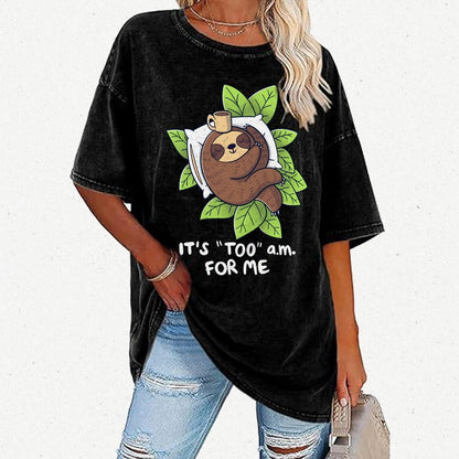 It's Too A.M. For Me Vintage Distressed T-shirt