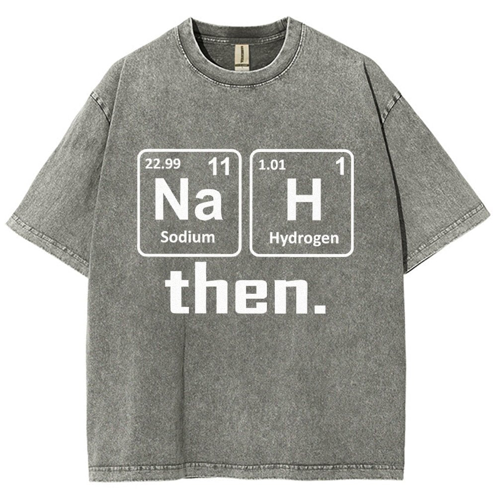 Nah Then Vintage Distressed T-shirt