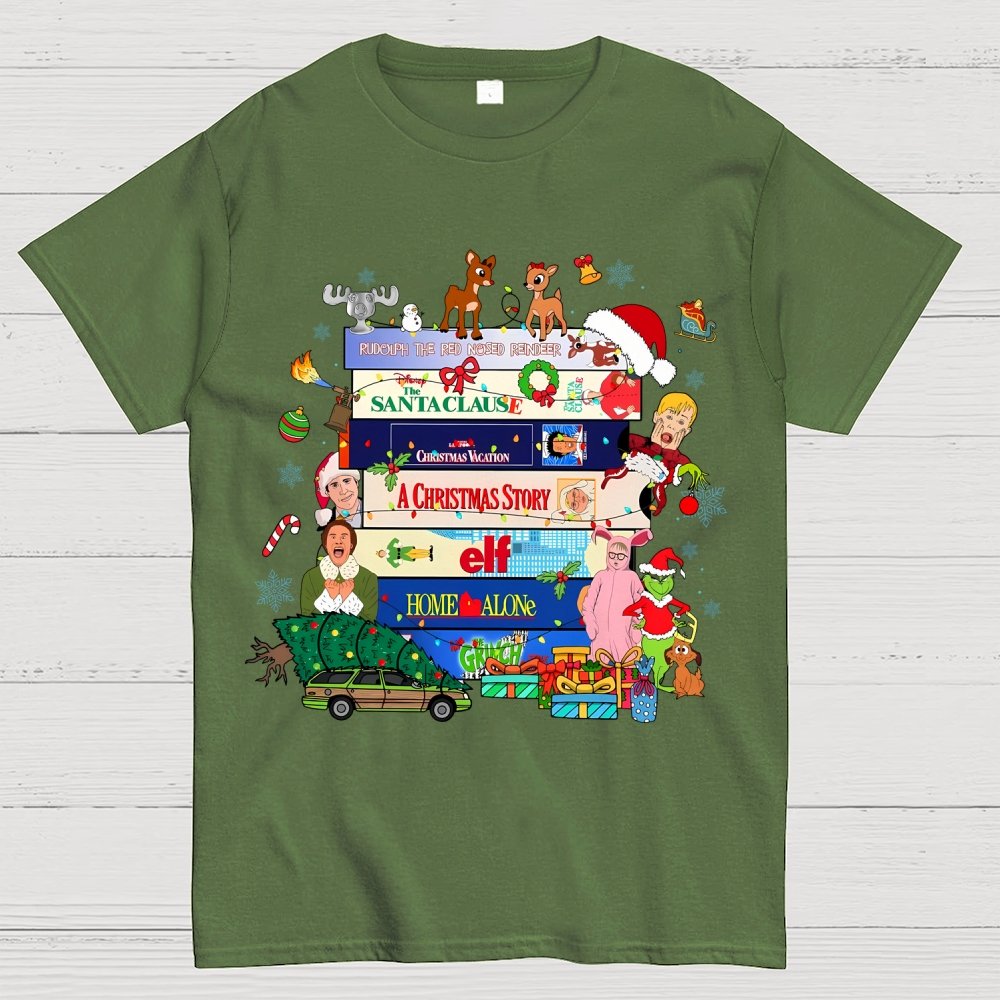 90s Style Christmas Geek T-Shirt