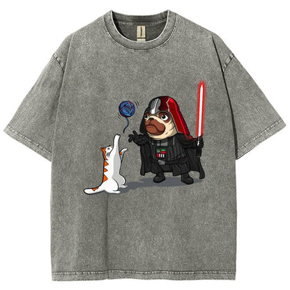 Tales From The Paw Side Vintage Distressed T-shirt